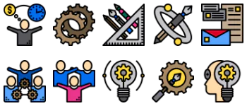 Creative Process icon pack
