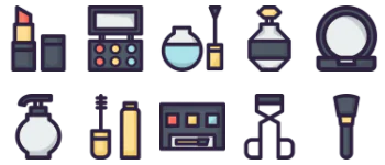 Cosmetics icon pack