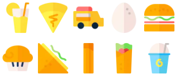Take away icon pack