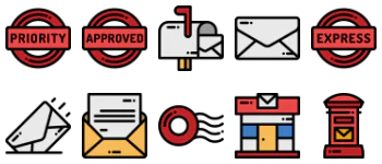 Post Office icon pack