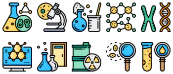 Biochemistry icon pack