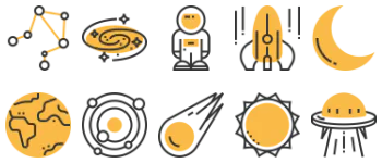 Space Icon-Paket