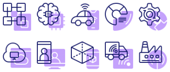 Industry 40 icon pack