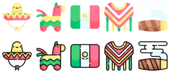 Mexico icon pack