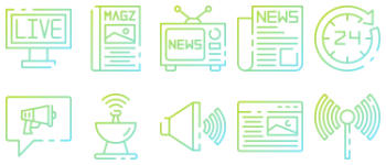 Journalist icon pack