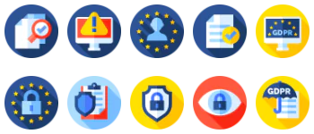 GDPR icon pack