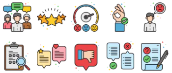 Customer Feedback icon pack