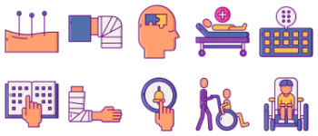 Disability icon pack