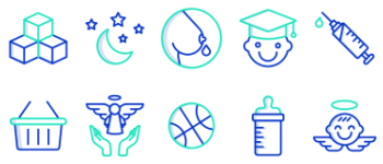Baby icon pack