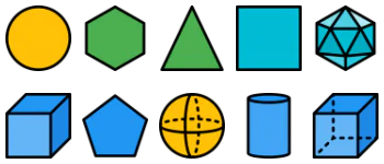 Shapes icon pack