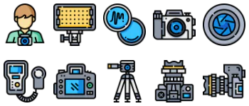 Camera and Accessories icon pack