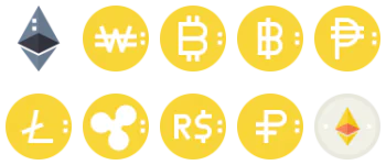 Cryptocurrency icon pack