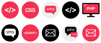 Online and Internet Icon-Paket