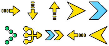 Arrows paquete de iconos