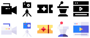 Film Industry icon pack