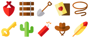 Wild West icon pack