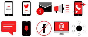 Communication icon pack