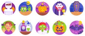 Halloween icon pack