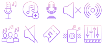 Music icon pack