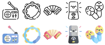 Music icon pack