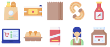 Grocery icon pack