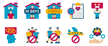 Isolation icon pack