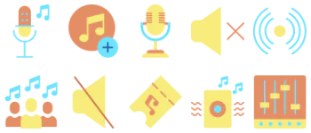 Music icon pack