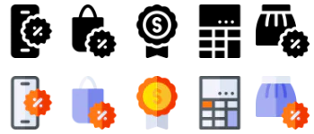 Sales icon pack
