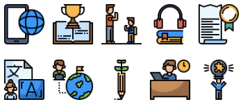 Education And ELearning набір іконок