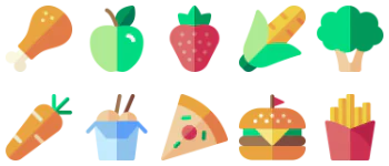 Food and Restaurant icon pack