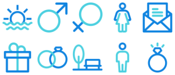 Romance icon pack
