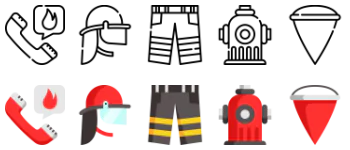 Firefighter gói biểu tượng