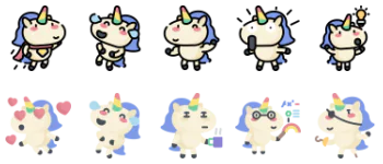 Unicorns icon pack