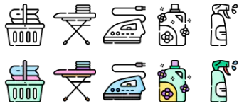 Cleaning icon pack