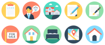 Real Estate icon pack