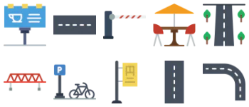 Cityscape icon pack