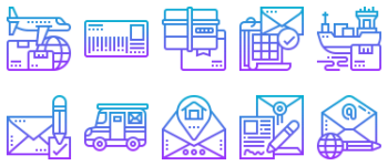 Postal Service icon pack