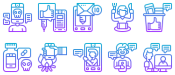 Social Addict icon pack