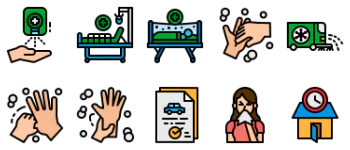 Covid19 Prevention icon pack