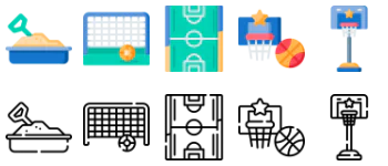 Playground icon pack