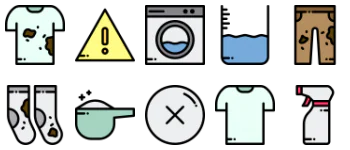 Laundry icon pack