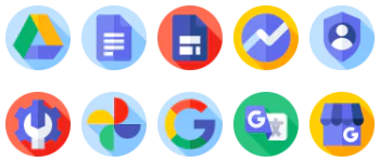 Google Suite 아이콘 팩