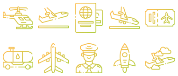 Aviation icon pack
