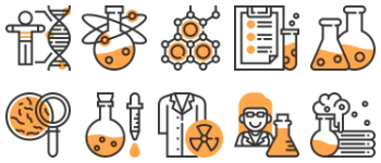 Chemistry icon pack