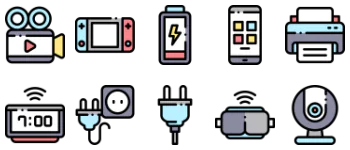 Electronics набір іконок