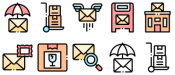 Postal Service icon pack