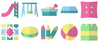 Kindergarten icon pack