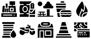 Gas Station icon pack
