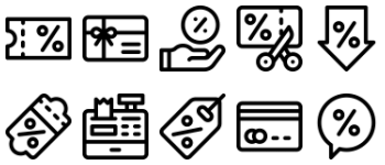 Black Friday icon pack