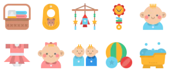 Baby icon pack